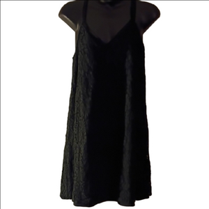 Francescas Blue Rain Black Lace Dress. Size Small. Witchy core Vibes.